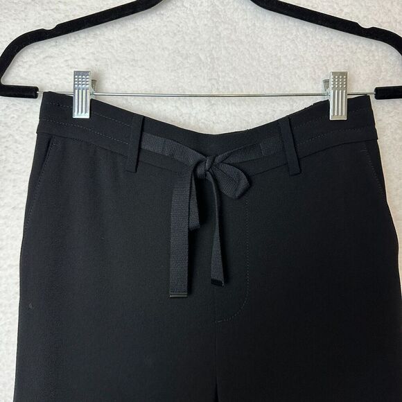 2/$30 Vince Black Tie Waist Pull On Jogger Pants Size S Office Elastic Waist - Picture 6 of 11